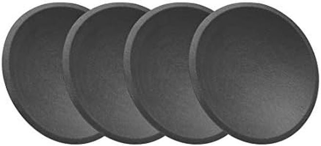 uxcell Speaker Dust Cap 90mm/3.5" Diameter Subwoofer Paper Dome Coil Cover Caps 4 Pcs