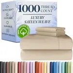 1000 Thread Count Sheet Set - 100% 