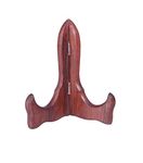 AR HANDICRAFTS Unique Sheesham Plate Holder Stand Decorative Showpiece (06 Inch)