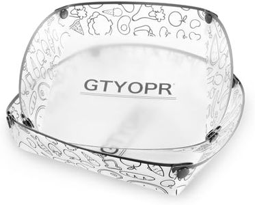 GTYOPR Collapsible Bowl Set of 12 Pieces, Portable Food Grade Camping Plates Tableware, Plastic Folding Bowls For Outdoor Family Travel Picnic(6.8 * 6.8 * 1.5in)