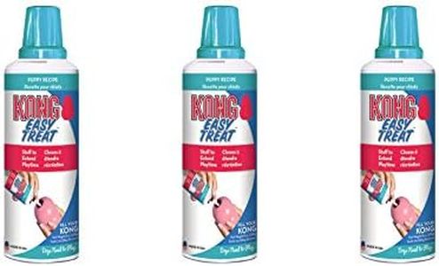 KONG Puppy jRTZnE Stuff N Treat, 8 Ounce (Pack of 3)