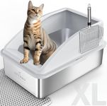 AIPERRO Enclosed Cat Litter Box Sta