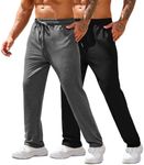 COOFANDY Men's Sweatpants Cotton Yoga Pants Casual Trousers Lounge Pants