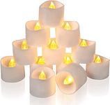 Flameless Tea Lights Candles, Batte