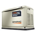 Generac Guardian 10kW Standby Generator for Home, Durable Aluminum, WiFi-Enabled with G-Force Engine, Easy to Use, Whole House Power Backup, Interruption Solution