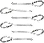 TCP Global Metal Paint Can Bucket Bottle Lid Opener Tool - Sturdy Stainless Design (Pack of 6)