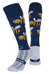WackySox Bee Happy Knee Length Sports Socks