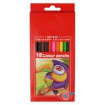 Camiki Art 12 Colouring Pencils, Coloured Pencils Drawing Pencils, Oil-based Water-soluble Artist Pencil Set, No Wax, for Kids & Adults Sketching, Doodling, Painting, Writing, Pre-sharpened