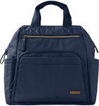 Skip Hop Diaper Bag Backpack: Mainframe Large Capacity Wide Open Structure with Changing Pad & Stroller Attachement, Midnight Navy