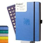 Dingbats - Earth Dotted A5 Medium Notebook, Sky Blue Great Barrier Reef - Hardcover - Cream 100gsm Ink-Proof Paper - Numbered Pages, Index & Key Pages