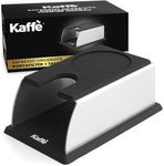 Kaffe 2-in-1 Espresso Tamping Mat - Detachable Tamper Mat & Portafilter Holder - Anti-Slip Base & Stainless Steel Body - Food Safe Silicone Coffee Tamping Mat - Barista Tools, Espresso Accessory