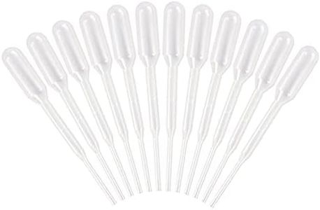 TORMEN Cylindrical Liquid Dropper Pasteur Pipettes for Cupcakes, Strawberry, Chocolates,Whiskey,Alcohol,Syrups,Sodas (0.2ml,12 pcs