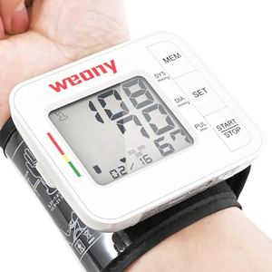 WEONY Blood Pressure Monitor for Home Use,Automatic Wrist Blood Pressure Monitor,Adjustable Wrist Blood Pressure Cuff (5.3-8.5”) 2*90 Reading Memory Digital Blood Pressure Machine with Carrying Case