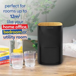 Russell Hobbs Air Purifier – Black, HEPA Filter