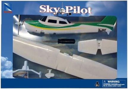 NewRay 1:42 Cessna 172 Skyhawk with Wheel Diecast Aircraft,,