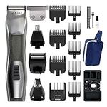 Wahl Chromium 11-in-1 Multigroomer, Beard Trimmer for Men, Nose Hair Trimmer, Stubble Trimmer, Body Trimmers for Men, Male Grooming Set, Rechargeable Trimmer