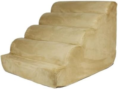 Snoozer Scalloped Pet Ramp, Large, Buckskin