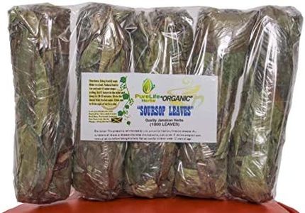 Purelife Herbs® Wildcrafted Soursop (Guanabana, Graviola, Guyabano) Dehydrated 1000 Leaves (±250g, ±8.8oz)