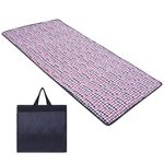 MOLIRA Folding Mattress, Foldable, Lightweight, Travel, Outdoor Camping, Cotton, Portable Mattress, Floor Mattress for Sleeping Size Soft Foam Slim Mattress for Single Bed (72"X36") (MAT)