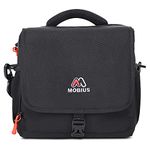 MOBIUS Everyday DSLR/SLR Sling Bag for Camera with Rain Cover|100% Waterproof Bag with Adjustable Shoulder Strap Suitable for DSLR Camera with Lens and One Extra Lens