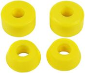 Skateboard Longboard Truck Replacement Bushings 4-Pack (for 2 Trucks) - Many Colors and Durometers (94A Yellow)