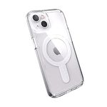 Speck Products Gemshell Clear + MagSafe iPhone 13 Case, Clear/Clear