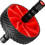 N1Fit Ab Roller Wheel - Sturdy Ab Workout Equipment for Core Workout - Ab Exercise Equipment as Abdominal Muscle Toner - Ab Exercise Equipment Used as at Home Workout Equipment for Both Men & Women