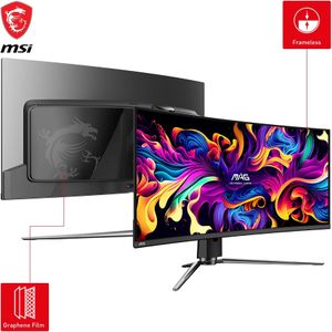 MSI 34" QD-OLED Gaming Monitor – MAG 341CQP UltraWide Display