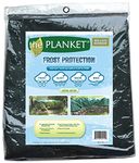 the Planket 11012 10 x 12 ft Rectangular Frost Protection Plant Cover, Dark Green