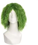 MapofBeauty Fahion Cosplay Costume Curly Synthetic Wig (Mixed Green)