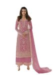 shopNstyle Stylish Ready-to-Wear Indian Pakistani Designer Salwar Suit for Women - Perfect for Parties and Weddings, Pink, Medium