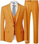 YND Men's Slim Fit 3 Piece Suit Set