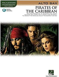 Hal Leonard Pirates of The Caribbean for Alto Saxophone Book: Instrumental Play-Along - from the Motion Picture Soundtrack