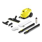 Kärcher Steam Cleaner SC 3 EasyFix, steam pressure: max. 3.5 bar, heating time: 30 s, power: 1900 W, surface power: 75 m², tank: 1 l, with descaling cartridge, floor cleaning kit and nozzles