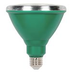 Westinghouse 3314914 100-Watt Equivalent PAR38 Flood Outdoor Weatherproof LED Light Bulb with Medium Base, Single Green 33149