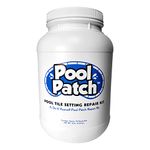 Pool Patch Pool Tile Thinset Adhesive Repair Kit 10 lb - Easy to Mix and Apply Thinset Formula - Perfect to Glue Pool Tile - Quick-Drying, Extra Strong Bond - (Coverage: Approx. 20 sq. ft)