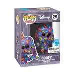 Funko Pop! Artist Series: DTV - Disney - Goofy - Disney Standard Characters - Amazon Exclusive - Collectable Vinyl Figure - Includes Premium Plastic Protector Display Case - Gift Idea - Movies Fans