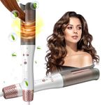 CkeyiN Automatic Hair Curler, Professional 32mm Rotating Curling Wand, One-Button Tangle-Free with Cold Air Styling Function for Tight, Loose Curls, Volumising or Creating Waves