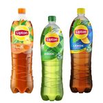 VSTAR Iced Tea Mix Pack - Lemon, Green Tea, Peach Flavors - Refreshing Drink - 1.5L Each (Pack of 3)