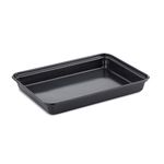 Tower T943010HG49 Precision Plus Medium Brownie Pan, Aluminised Steel with Non-Stick Coating, Black