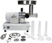 MEAT! .5 HP Dual Meat Grinder with 