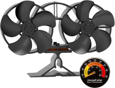 JossaColar Log Burner Fan – 10-Blade Heat Powered Stove Fan