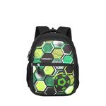 Priority Mischief Backpack | 16 Inch | 7 Years To 12 Years | School Bag For Kids - Black