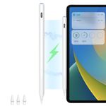 Pencil 2nd Generation for iPad Wireless Charging with Tilt Palm Rejection,HATOKU Stylus for iPad Magnetic Charging Compatible iPad Air (4/5),iPad Pro 12,9”(3/4/5/6),iPad Pro 11”(1/2/3/4),iPad Mini 6