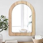 AAZZKANG Large Arch Mirror Wooden R