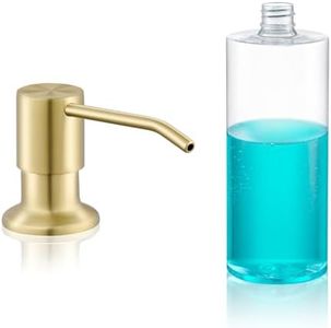 SOEBIZ Built in Soap Dispenser for Kitchen Sink Countertop