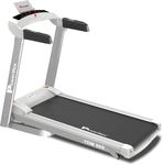 PowerMax Fitness Tdm-99S (4Hp Peak) Motorized Foldable Treadmill For Home Use|Manual Incline Treadmill|Max User 110Kg|Top Speed 14 Km/Hr|Preset Program,Hr Sensor,Led Display,Usb,Mp3,Silver