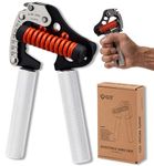 GD Hand Grip Strengthener, Iron Grip Light. 80 Adjustable Hand Gripper (55 to 176 lb) Hand Grips for Strength, Wrist strengtheners Wrist Training Workout