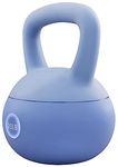 Fitvids Soft Kettlebells - Sea and Iron Sand Filled Weights for Women and Men - Color Coded Soft Vinyl Kettlebells, 20-Pound