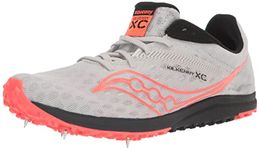 Saucony Women's Kilkenny Xc9 Varsity Spike Cross Country Running Shoes, Fog/Black/Vizi, 9.5 UK